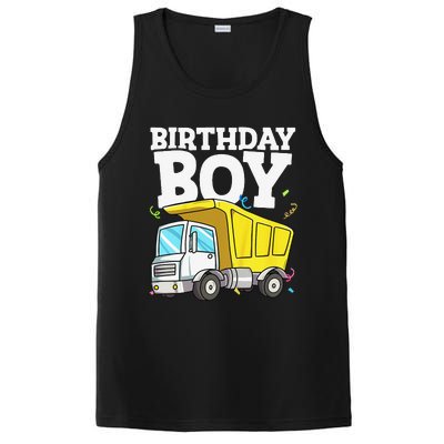 Funny Birthday Construction Truck Theme Party PosiCharge Competitor Tank