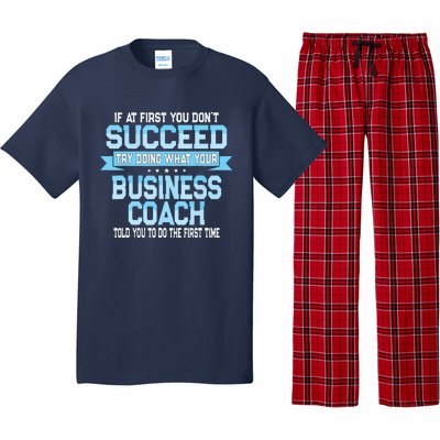 Fun Business Coach Quote Gift Pajama Set