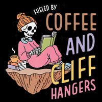 Fueled By Coffee And Cliff Hangers Funny Design Youth Performance Sprint T-Shirt