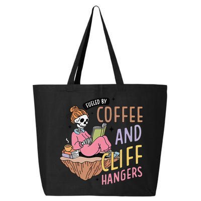 Fueled By Coffee And Cliff Hangers Funny Design 25L Jumbo Tote