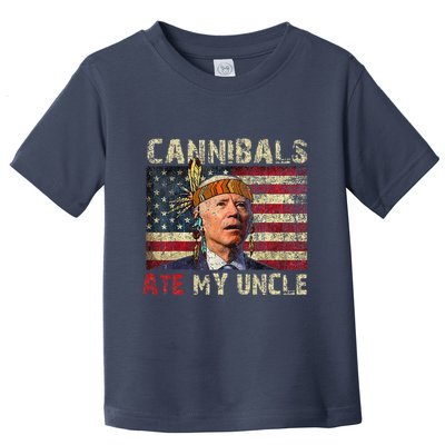 Funny Biden Cannibals Ate My Uncle Toddler T-Shirt
