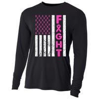 Fight Breast Cancer Breast Cancer Awareness Items Cooling Performance Long Sleeve Crew