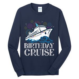 Funny Birthday Cruise Tall Long Sleeve T-Shirt