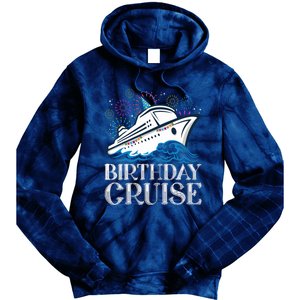 Funny Birthday Cruise Tie Dye Hoodie