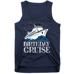 Funny Birthday Cruise Tank Top