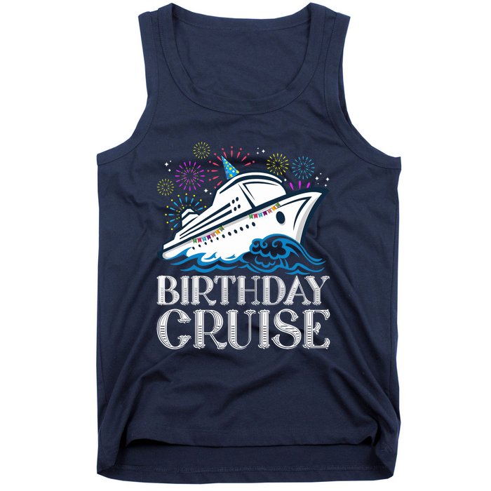 Funny Birthday Cruise Tank Top