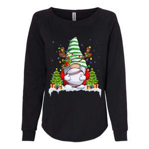 Funny Baseball Christmas Ugly Sweater Baseball Xmas Outfit Gift Womens California Wash Sweatshirt