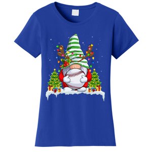 Funny Baseball Christmas Ugly Sweater Baseball Xmas Outfit Gift Women's T-Shirt