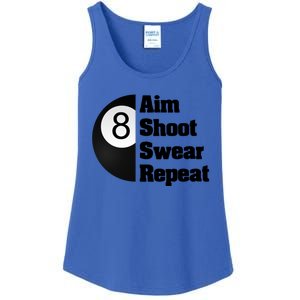 Funny Billiard Cool Gift For 8ball Pool Player Ladies Essential Tank