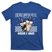 Freshly BooD Coffee With Scream And Sugar Halloween Cofee Cool Gift T-Shirt