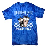 Freshly BooD Coffee With Scream And Sugar Halloween Cofee Cool Gift Tie-Dye T-Shirt