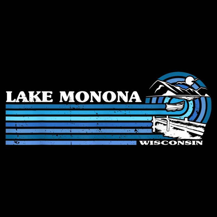 Fishing Boating Camping Lake Vacation Lake Monona T-Shirt