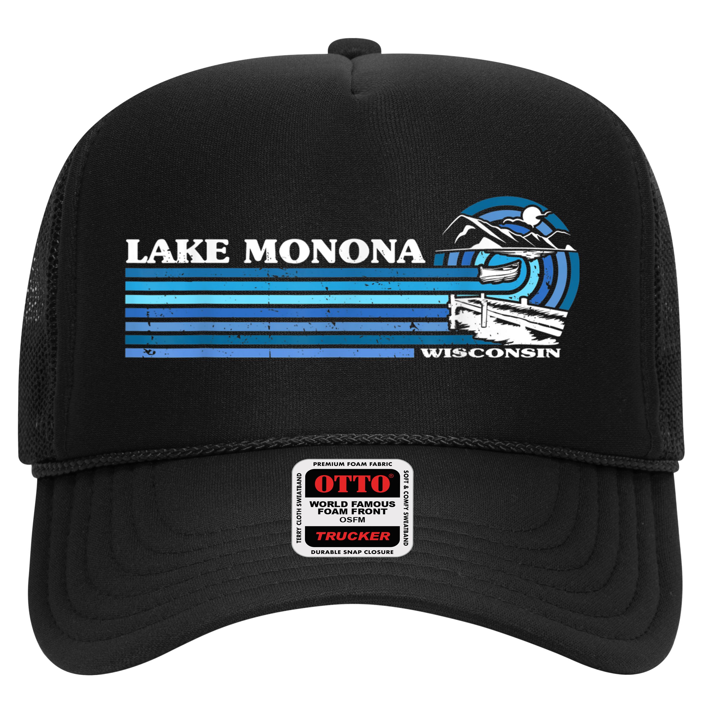 Fishing Boating Camping Lake Vacation Lake Monona Hat