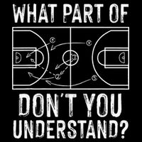 Funny Basketball Coach Design  Ball Game Trainers Cooling Performance Crew T-Shirt