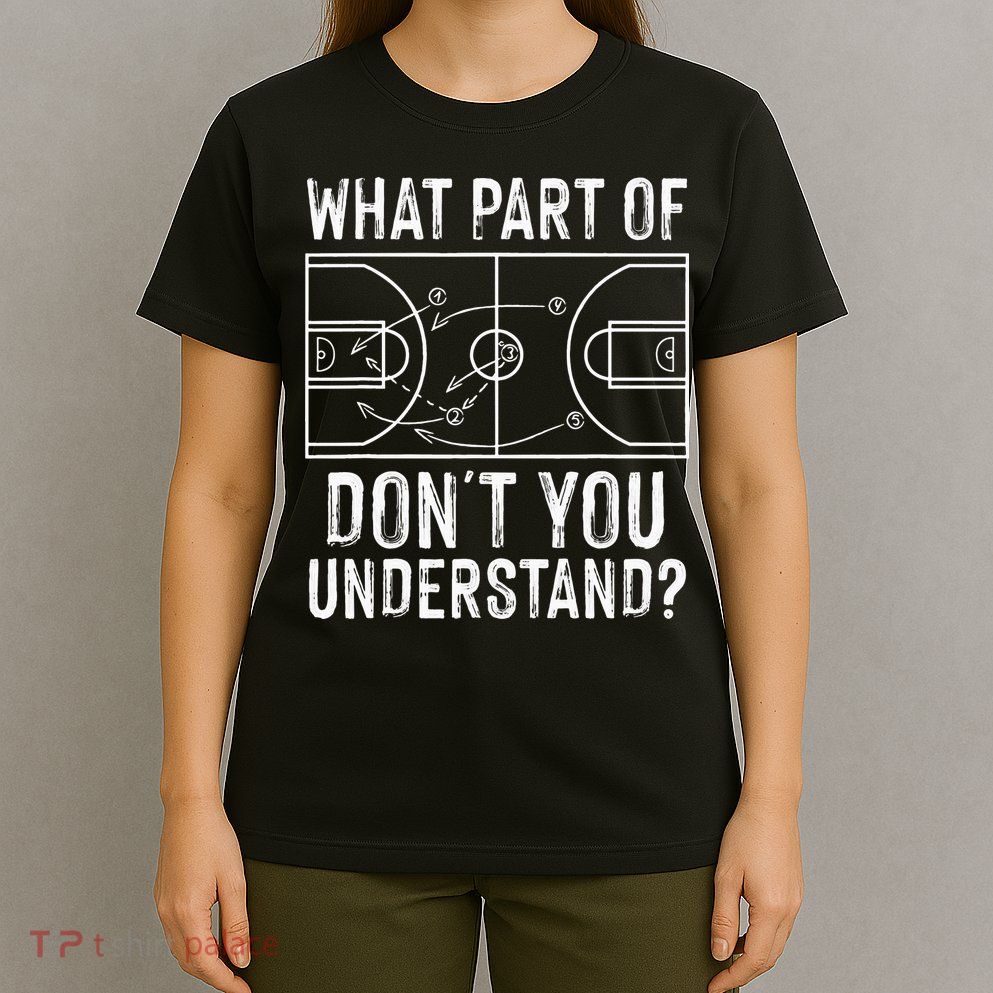 Funny Basketball Coach Design  Ball Game Trainers T-Shirt