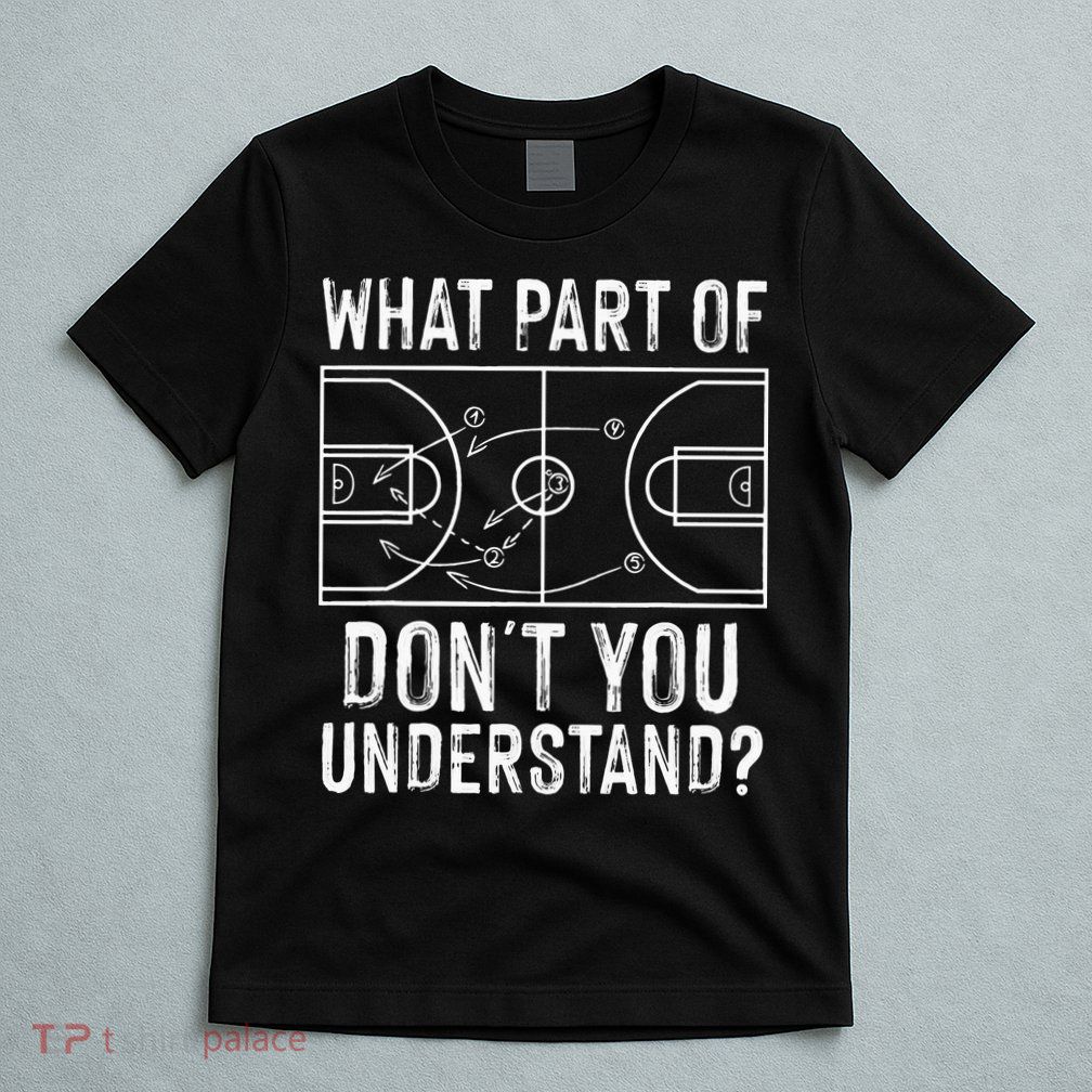 Funny Basketball Coach Design  Ball Game Trainers T-Shirt
