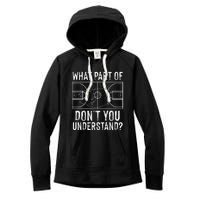 Funny Basketball Coach Design  Ball Game Trainers Women's Fleece Hoodie