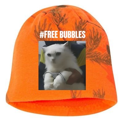 Free Bubbles Cat Kati - Camo Knit Beanie