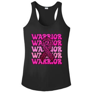 Fight Breast Cancer Awareness Warrior Pink_ Ribbon Pink_ Out Ladies PosiCharge Competitor Racerback Tank