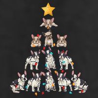 French Bulldog Christmas Tree Frenchie Dog Xmas Pjs Pajamas 11oz C Handle Ceramic Mug