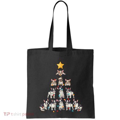 French Bulldog Christmas Tree Frenchie Dog Xmas Pjs Pajamas Bag