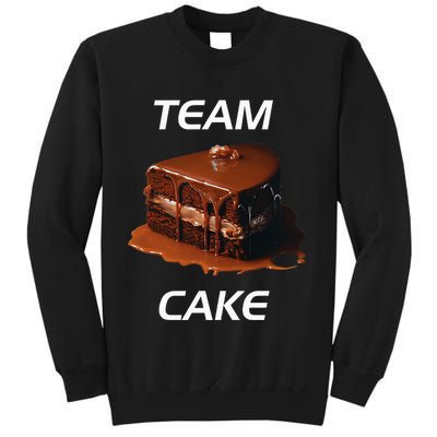 Funny Birthday Cake Team Cake Sweatshirt