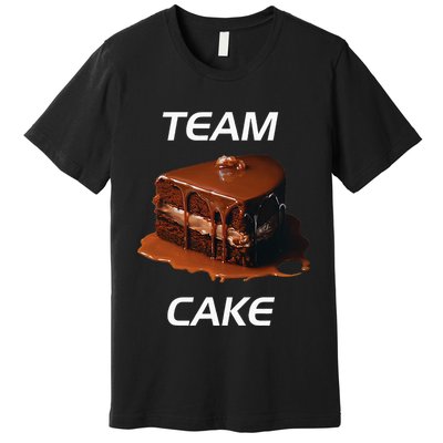 Funny Birthday Cake Team Cake Premium T-Shirt