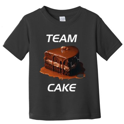 Funny Birthday Cake Team Cake Toddler T-Shirt