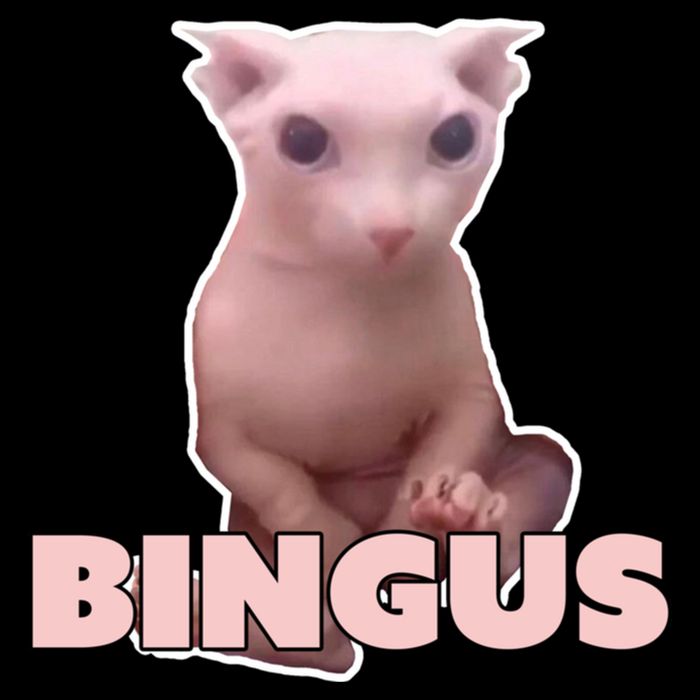 Funny Bingus Cat Meme Cooling Performance Crew T-Shirt