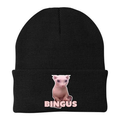 Funny Bingus Cat Meme Beanie
