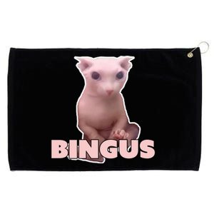 Funny Bingus Cat Meme Grommeted Golf Towel