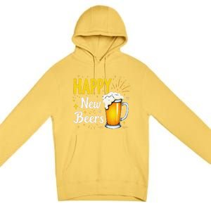 Funny Beer Drinking New Years Eve 2025 Party Happy New Year Premium Pullover Hoodie