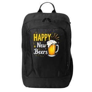 Funny Beer Drinking New Years Eve 2025 Party Happy New Year City Backpack