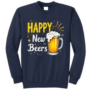 Funny Beer Drinking New Years Eve 2025 Party Happy New Year Sweatshirt