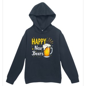 Funny Beer Drinking New Years Eve 2025 Party Happy New Year Urban Pullover Hoodie