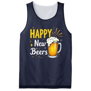 Funny Beer Drinking New Years Eve 2025 Party Happy New Year Mesh Reversible Basketball Jersey Tank