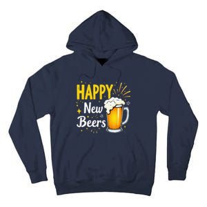 Funny Beer Drinking New Years Eve 2025 Party Happy New Year Tall Hoodie