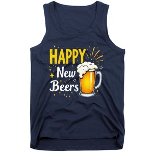 Funny Beer Drinking New Years Eve 2025 Party Happy New Year Tank Top