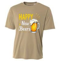 Funny Beer Drinking New Years Eve 2025 Party Happy New Year Cooling Performance Crew T-Shirt