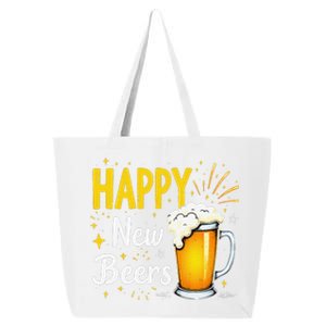 Funny Beer Drinking New Years Eve 2025 Party Happy New Year 25L Jumbo Tote