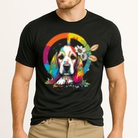 Funny Beagle Dog Hippie Performance Shirt
