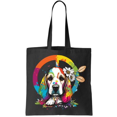 Funny Beagle Dog Hippie Bag
