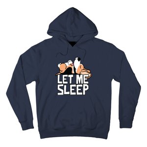 Funny Beagle Dog Let Me Sleep Cute Dog Hoodie