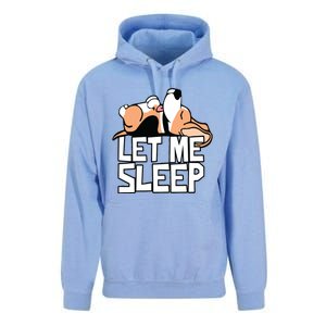 Funny Beagle Dog Let Me Sleep Cute Dog Unisex Surf Hoodie