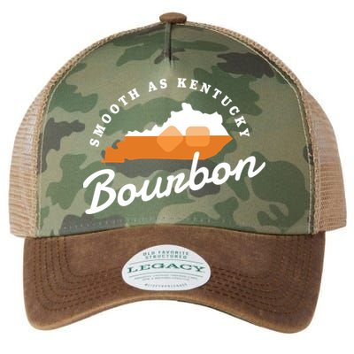 Funny Bourbon Drinker Smooth As Kentucky Bourbon Whiskey Legacy Tie Dye Trucker Hat