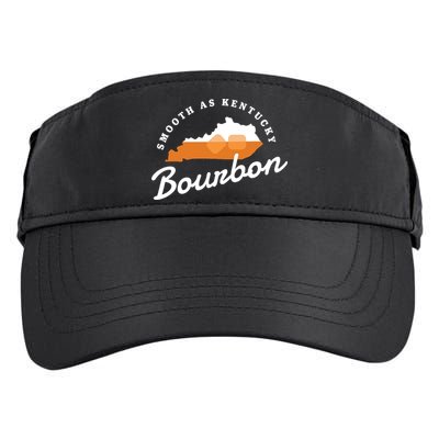 Funny Bourbon Drinker Smooth As Kentucky Bourbon Whiskey Adult Drive Performance Visor
