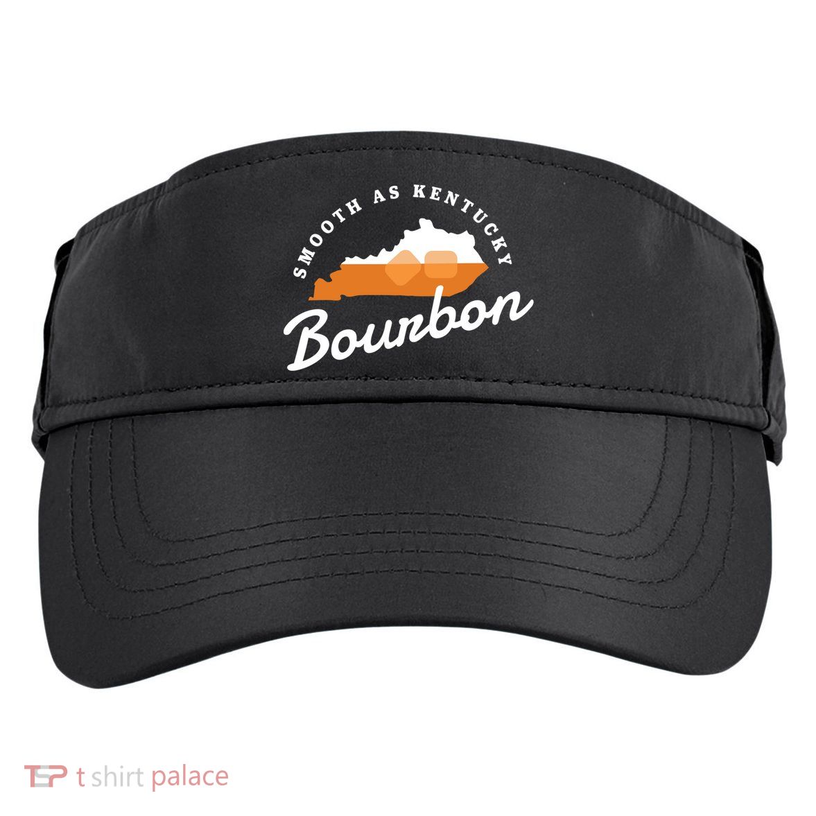 Funny Bourbon Drinker Smooth As Kentucky Bourbon Whiskey Adult Drive Performance Visor