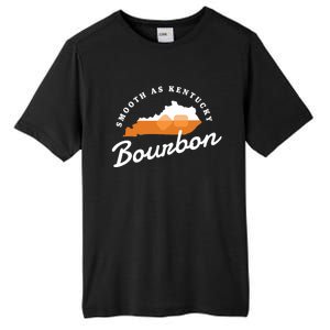 Funny Bourbon Drinker Smooth As Kentucky Bourbon Whiskey Tall Fusion ChromaSoft Performance T-Shirt