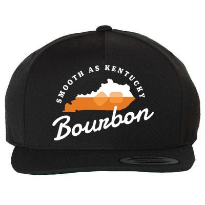Funny Bourbon Drinker Smooth As Kentucky Bourbon Whiskey Wool Snapback Cap