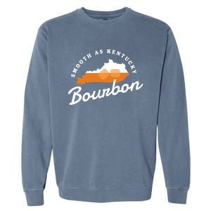 Funny Bourbon Drinker Smooth As Kentucky Bourbon Whiskey Garment-Dyed Sweatshirt